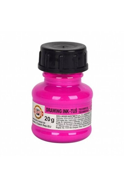 Koh-i Noor Set 3 x Tus Desen, Roz Fluorescent, 20 g