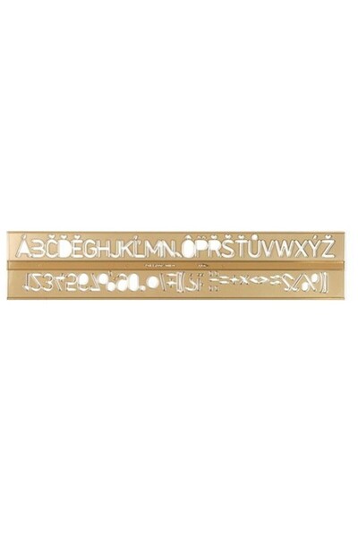 Koh-i Noor Set 3 x Sablon Litere si Cifre, 20 mm