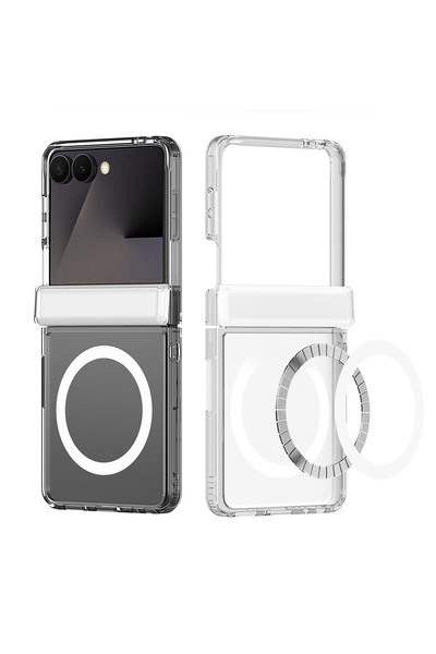 Dux Ducis Case, Magnetic Cling, for Galaxy Z Flip8, Transparent