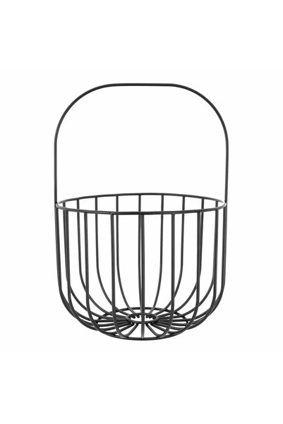 Living Accents Storage Basket W/Handle, YS-20859P