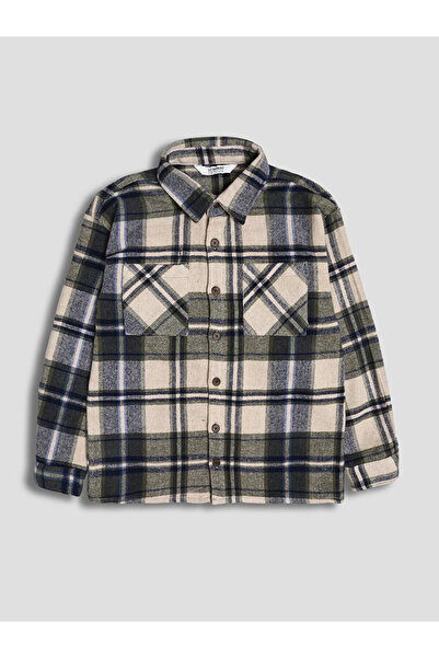 LC Waikiki Long Sleeve Plaid Boys Shirt