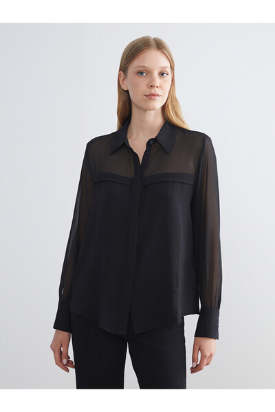 LC Waikiki Transparent Detailed Women's Shirt