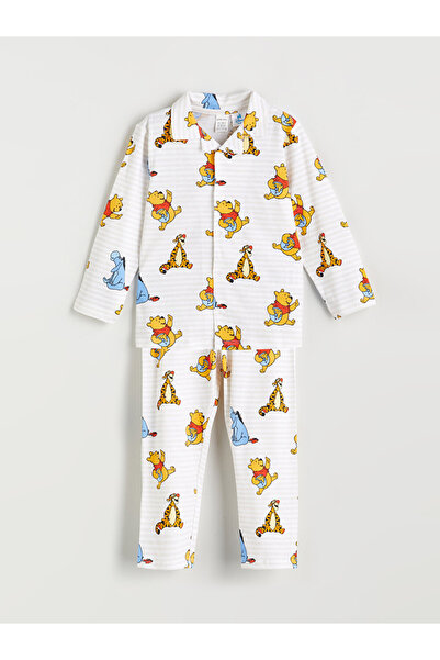 LC Waikiki Winnie Pooh Printed Baby Boys' Pajama Set