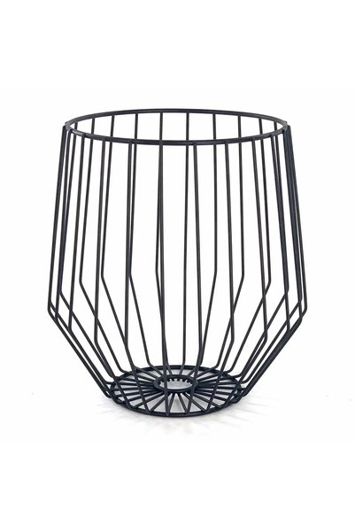 Living Accents Black Wire Storage Basket, YS-20857P