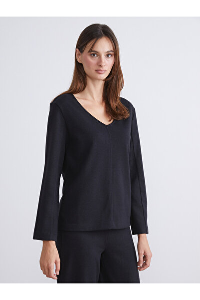 LC Waikiki V-Neck Sweatshirt for Women