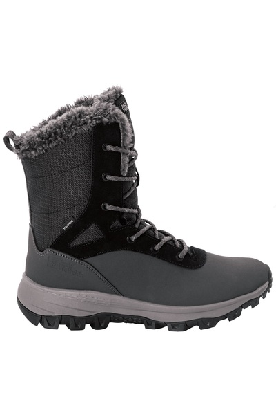 Jack Wolfskin Everquest Texapore Γυναικείες Μπότες Χιονιού - Γκρι/Μαύρο - 40 1/2