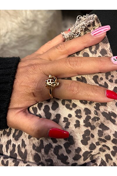 gozdeasutayaccessory Tiger Detail Ring