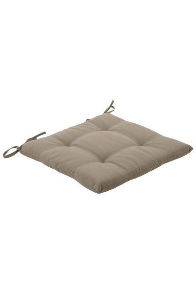 Own Buy Korai 4-Site Piping Polyester Seat Cushion (Coffee, 40 x 40 cm)