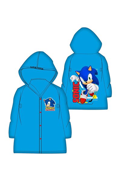 Sonic Μπλε αδιάβροχο 4-9 ετών, με κουμπιά, 100% PVC