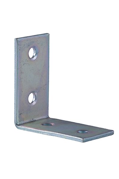 Suki Angle Connector (4 x 4 x 2 cm, Silver)