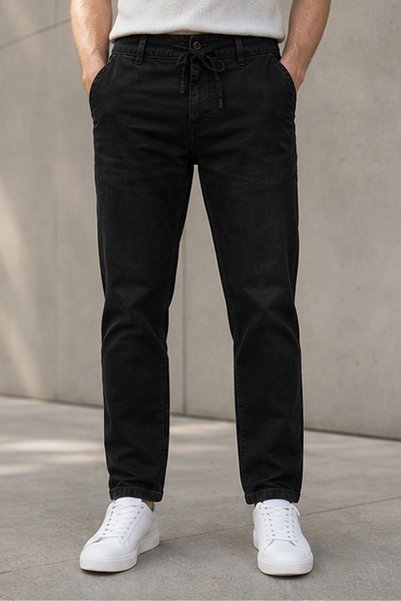 MARCO DONATELI Men's Linen Trouser