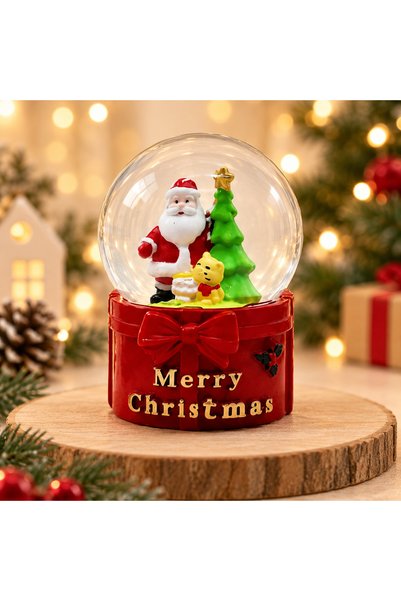 Sense Yılbaşı Noel Küçük Boy Işıklı Kar Küresi