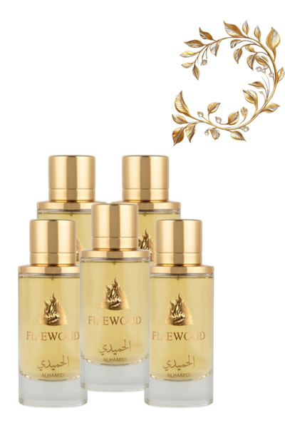 ALHAMIDI 5 Pieces Firewood Perfume 100 ML