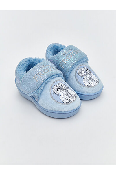 LC Waikiki Frozen Embroidered Baby Girls' Slippers