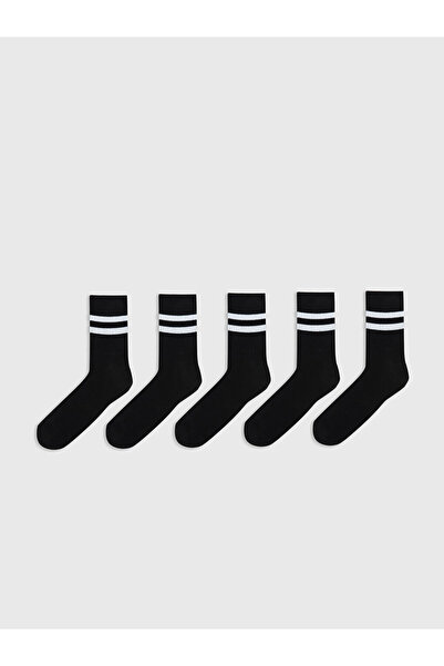 LC Waikiki Striped Men's Ankle Socks 5-Pack