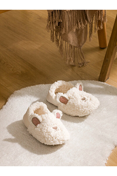 LC Waikiki Animal Figure Plush Women's Slippers