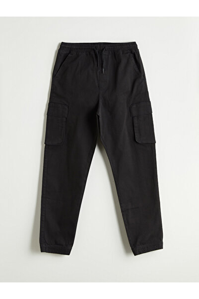 LC Waikiki Boys Cargo Jogging Pants with Elastic Waist