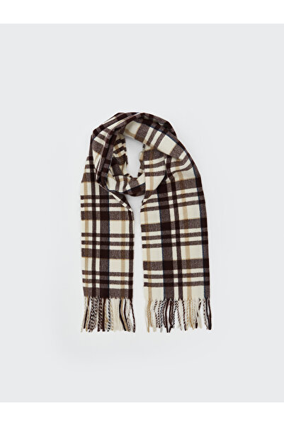 LC Waikiki Scarf for Women with Check Pattern