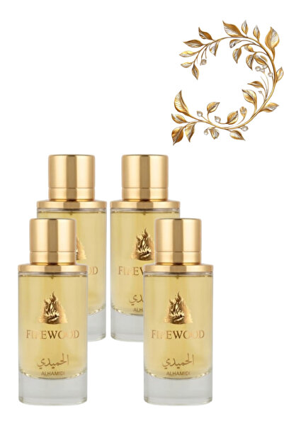 ALHAMIDI 4 Pieces Firewood Perfume 100 ML