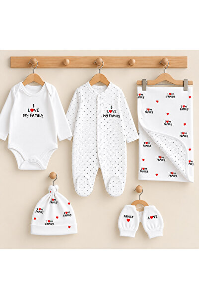 MCT Baby Wear 👶   طقم بطانية مكون من 5 قطع لحديثي الولادة مناسب للمستشفيات |...