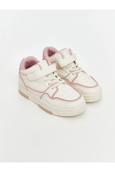 LC Waikiki Laces and Hook-and-Loop Fastening Ankle Sports Shoes for Girls