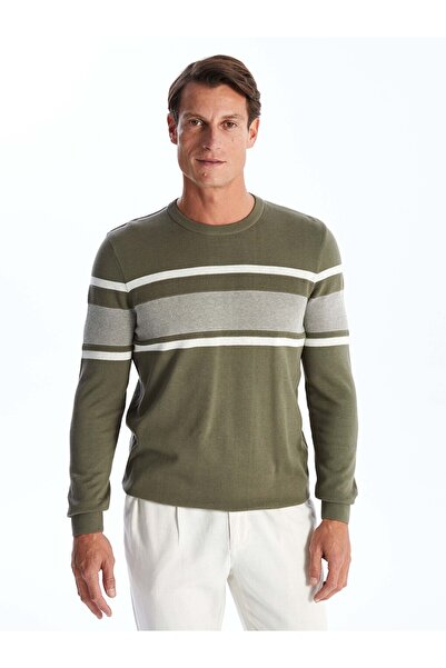 LC Waikiki Sweater with Crew Neck for Men in Knit