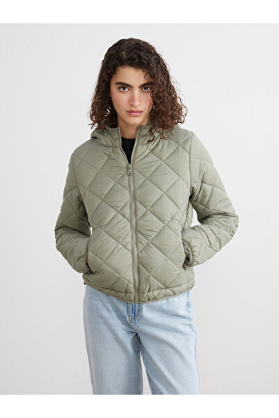 LC Waikiki Hooded Quilted Women's Coat