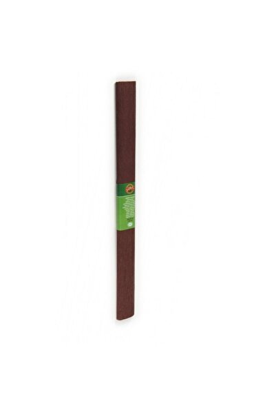 Koh-i Noor Set 10 x Hartie Creponata Colorata, Maron Inchis
