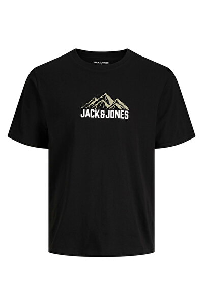 Jack & Jones Ανδρικό μπλουζάκι με στάμπα στο στήθος και κανονική εφαρμογή - R...