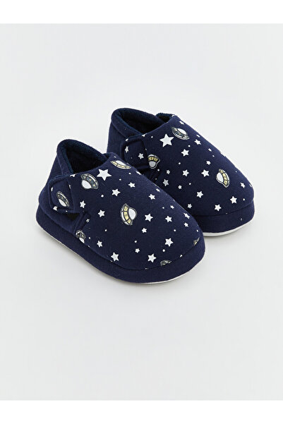 LC Waikiki Printed Hook-and-Loop Slippers for Boys