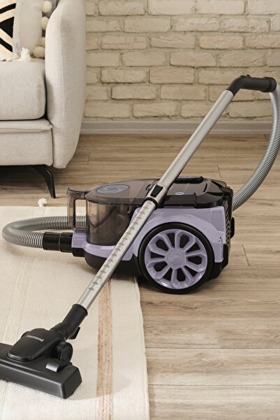 HOMEND Dustroyer 1255H Toz Torbasız Elektrikli Süpürge Lila