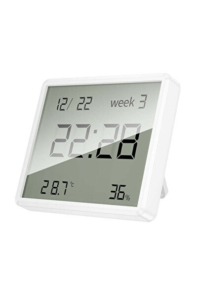 Hoco Ηλεκτρονικό Ρολόι Εσωτερικού Χώρου HX 41, LCD Κρυστάλλινο, 15 ιντσών, Αν...