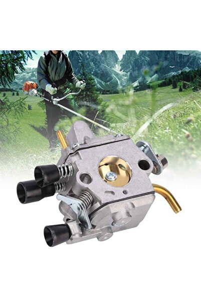 Noonedibs Carburator compatibil cu Stihl FS120 FS200 FS250 FS300 FS350 FS400 ...