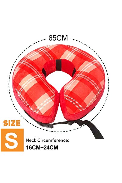 Noonedibs Colier Protecție pentru Câini și Pisici – Colier Elizabeth Inflatab...
