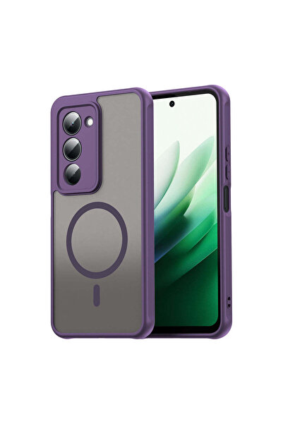 Maxcell Θήκη MagFrost Pro για Xiaomi Redmi 15 4G/5G, Ματ MagSafe, Παγωμένο Πλ...