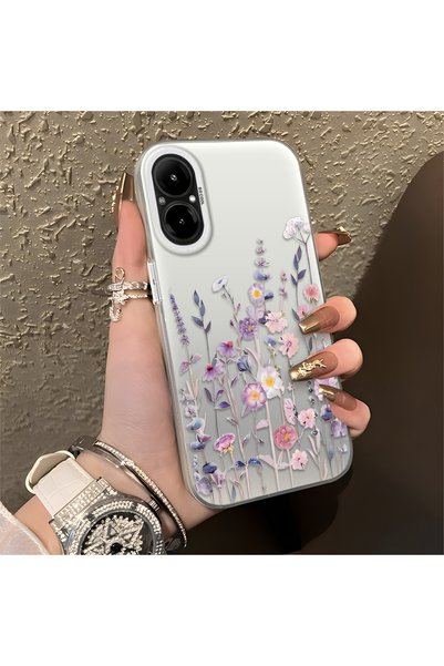 CHICASELUX حافظة Realme C67 4G متوافقة مع اللون الأرجواني الفاتح واللافندر وا...