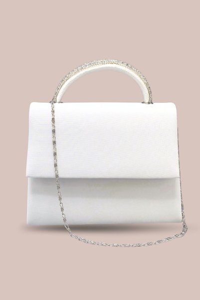 sermoda Evening Dress Bag - Chain Shoulder Strap Stylish Evening Bag with Sto...