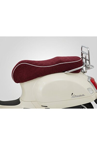 solera | s.e. LUXURY BRAND VESPA GTS UYUMLU PUFFY HAVLU KOLTUK KILIFI BORDO&B...
