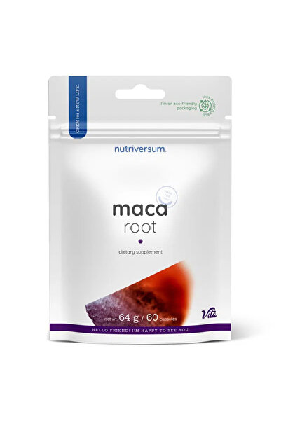 Nutriversum Capsule cu radacina de maca 800 mg 60 buc