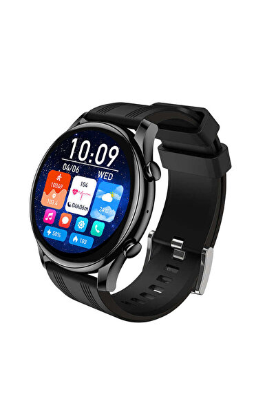 Hoco SmartWatch Y 38, BT 5.3, AMOLED, 300 mAh - Μαύρο