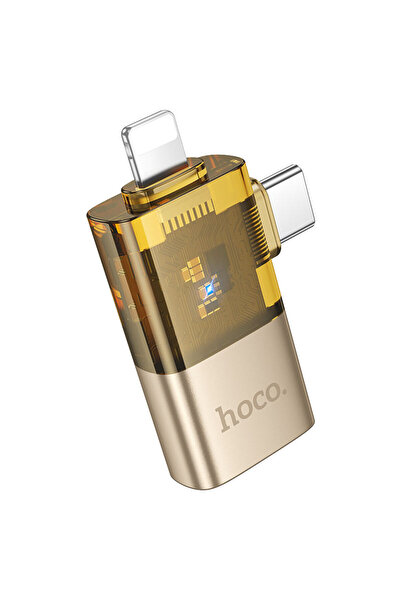 Hoco Αντάπτορας OTG Μεταφοράς/Φόρτισης UA 36 E, USB-C/Lightning σε USB-A, 2 A...