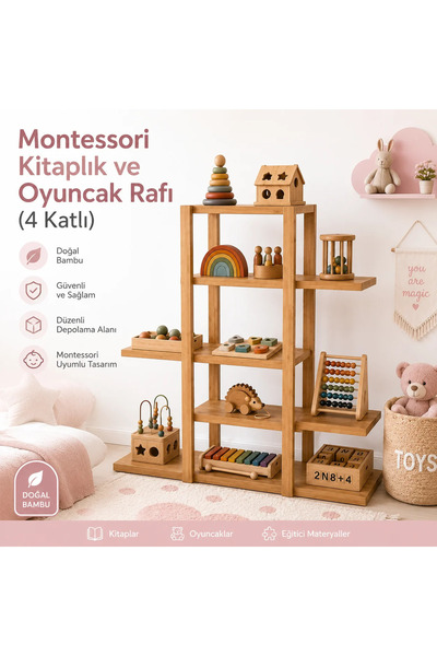 Hopiers Montessori Kitaplık ve Oyun
