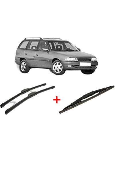 Bosch Комплект от 3 чистачки OPEL ASTRA F CLASSIC Комби (T92) 1998 - 2005, за...