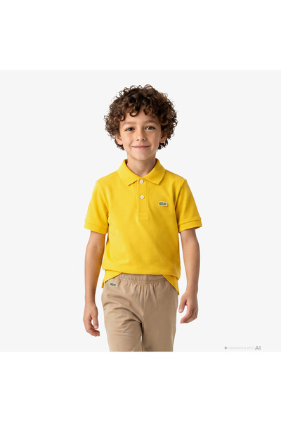 Lacoste Çocuk Turuncu Polo