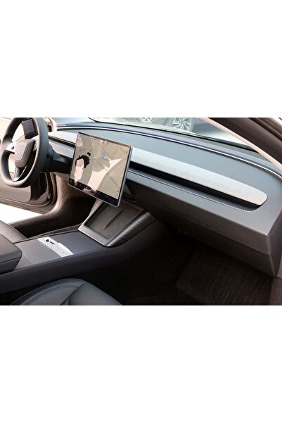 autogp Tesla Model Y Juniper Chest Panel Carbon Finish