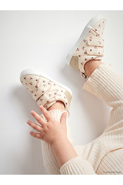 LC Waikiki Alita City Lcw Steps Beige Girls' First Step Shoes with a Difference