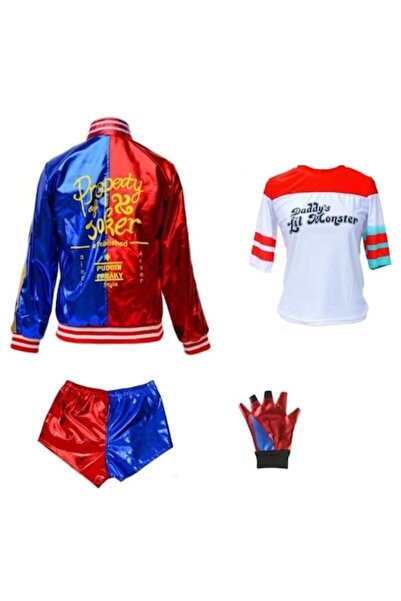 Funny Party Shop Κοριτσίστικη αποκριάτικη στολή Χάρλεϊ Κουίν, 5-6 ετών