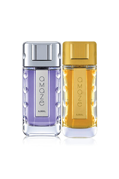 Ajmal Amaze His & Hers EDP Duo – Men 100ml & Women 75ml
