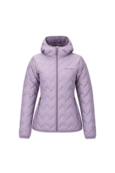 Columbia Delta Ridge II Down Hooded Jacket 2088253-554 Kadın Mont Eflatun