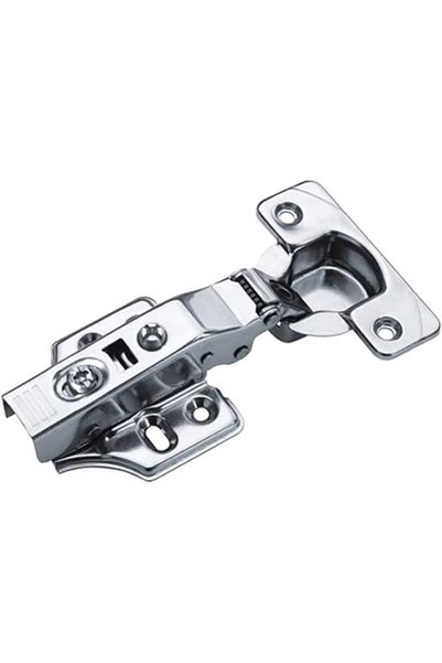 Merriway CAB HINGE 35mm 95 DEG ZP SOFT CLOSE CLIP-ON H/O